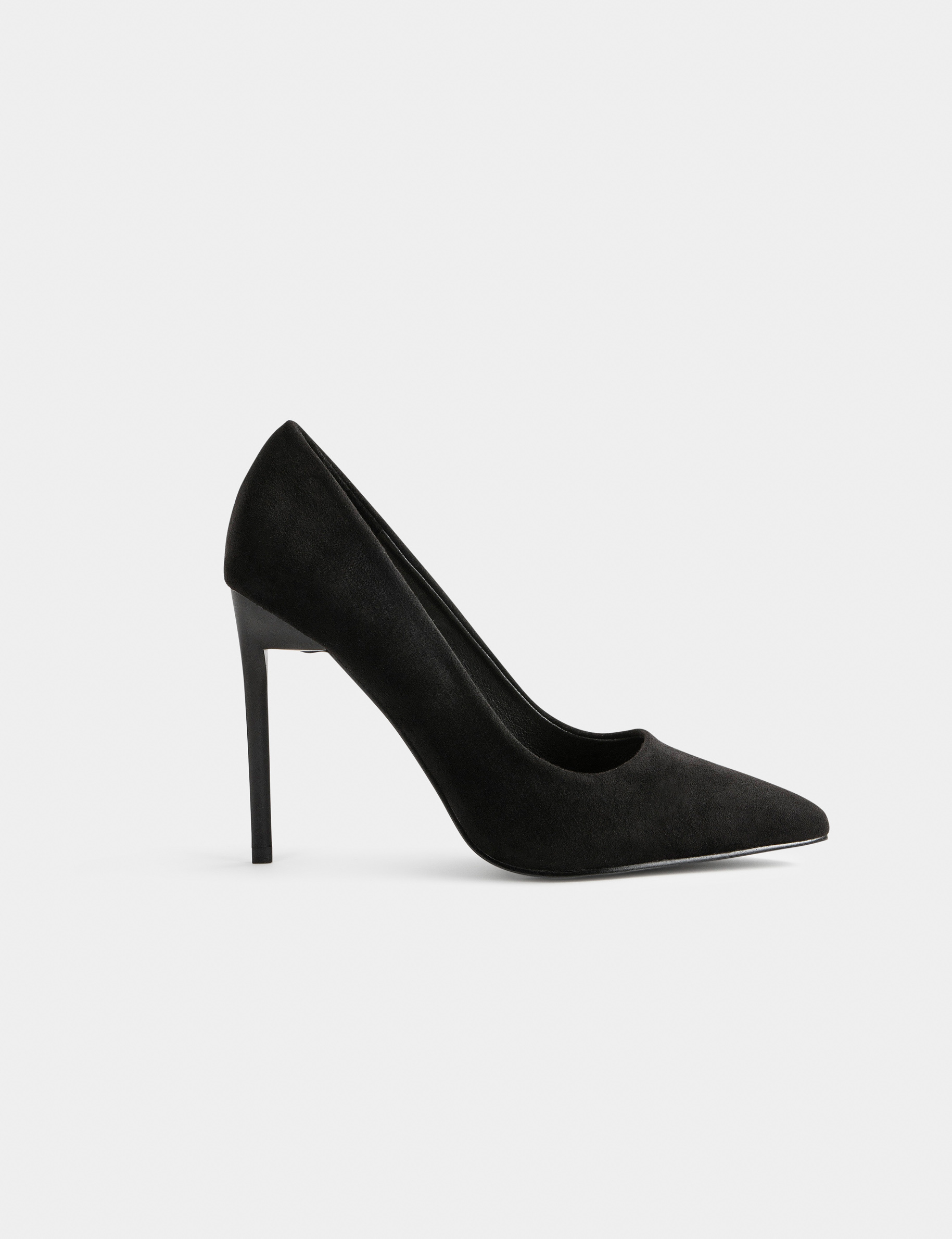Zapatos de tacones de aguja negro mujer Zapatos de tacones de aguja negro mujer