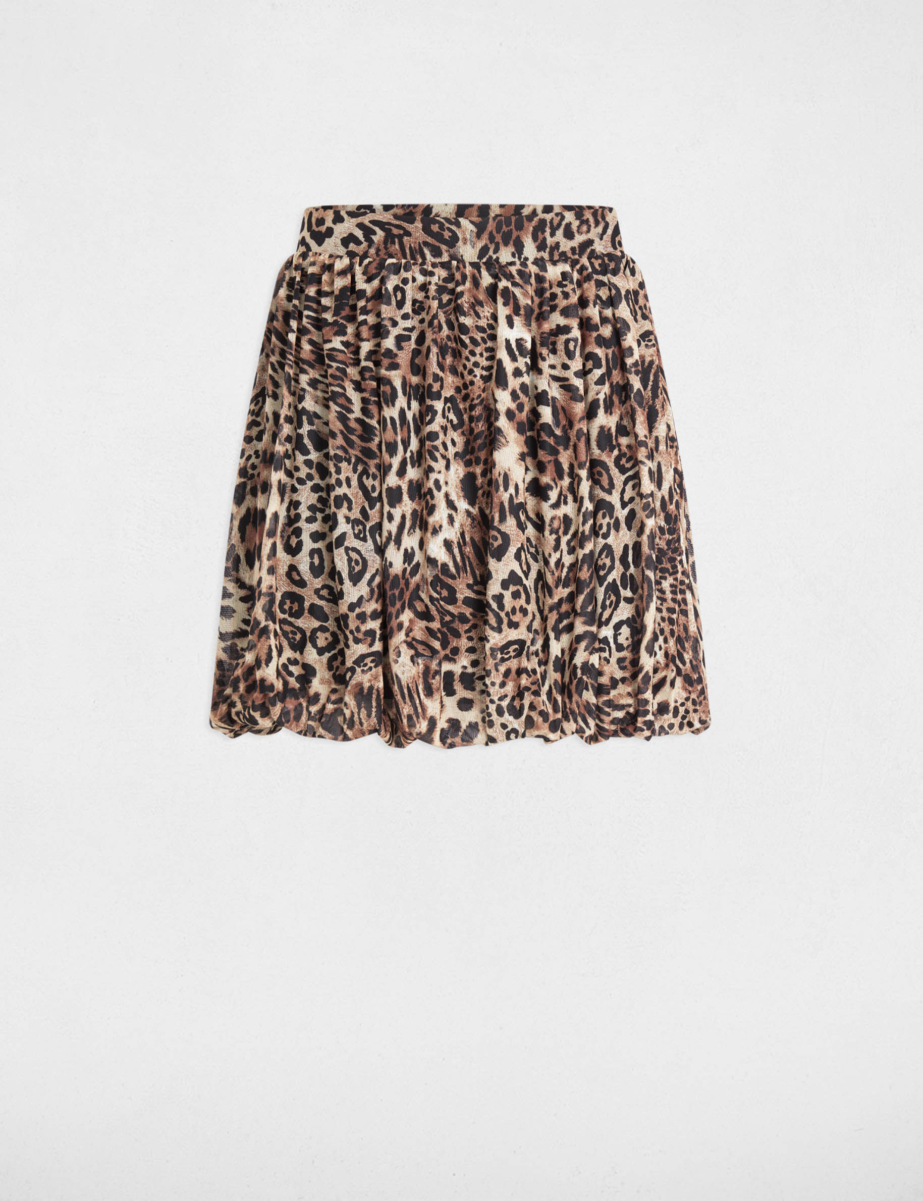 falda corta estampado multicolor mujer Falda corta estampado multicolor mujer