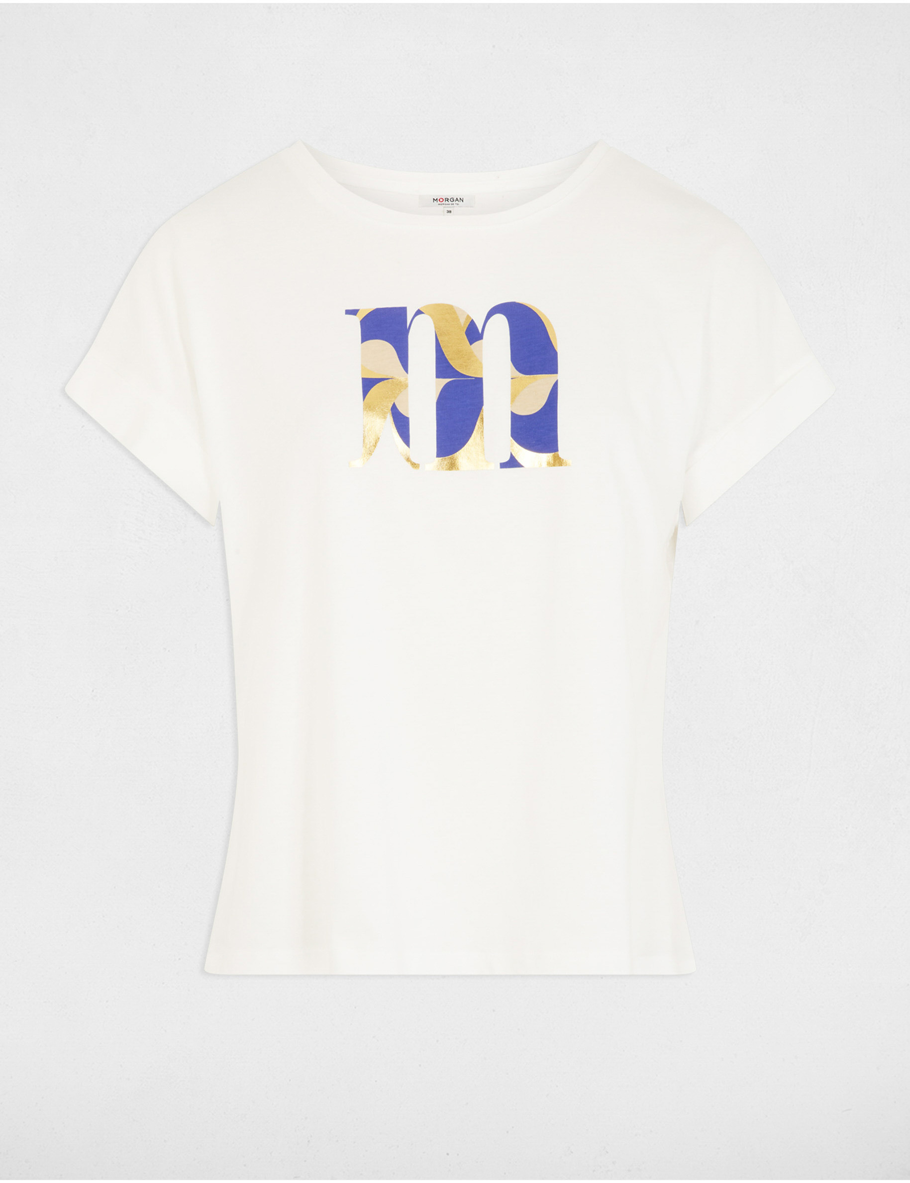 camiseta con mensaje blanco mujer Camiseta con mensaje blanco mujer