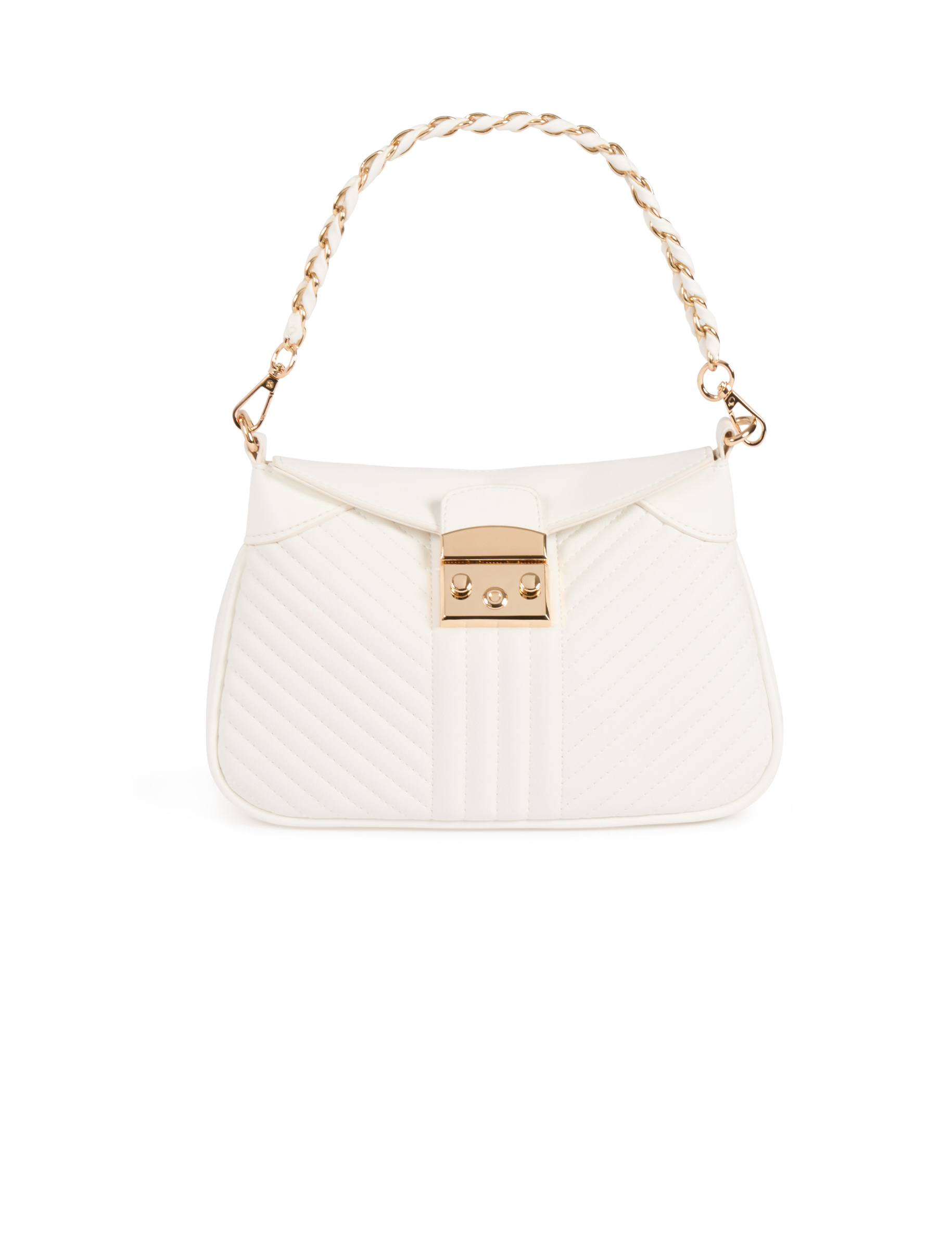 bolso acolchado blanco mujer Bolso acolchado blanco mujer
