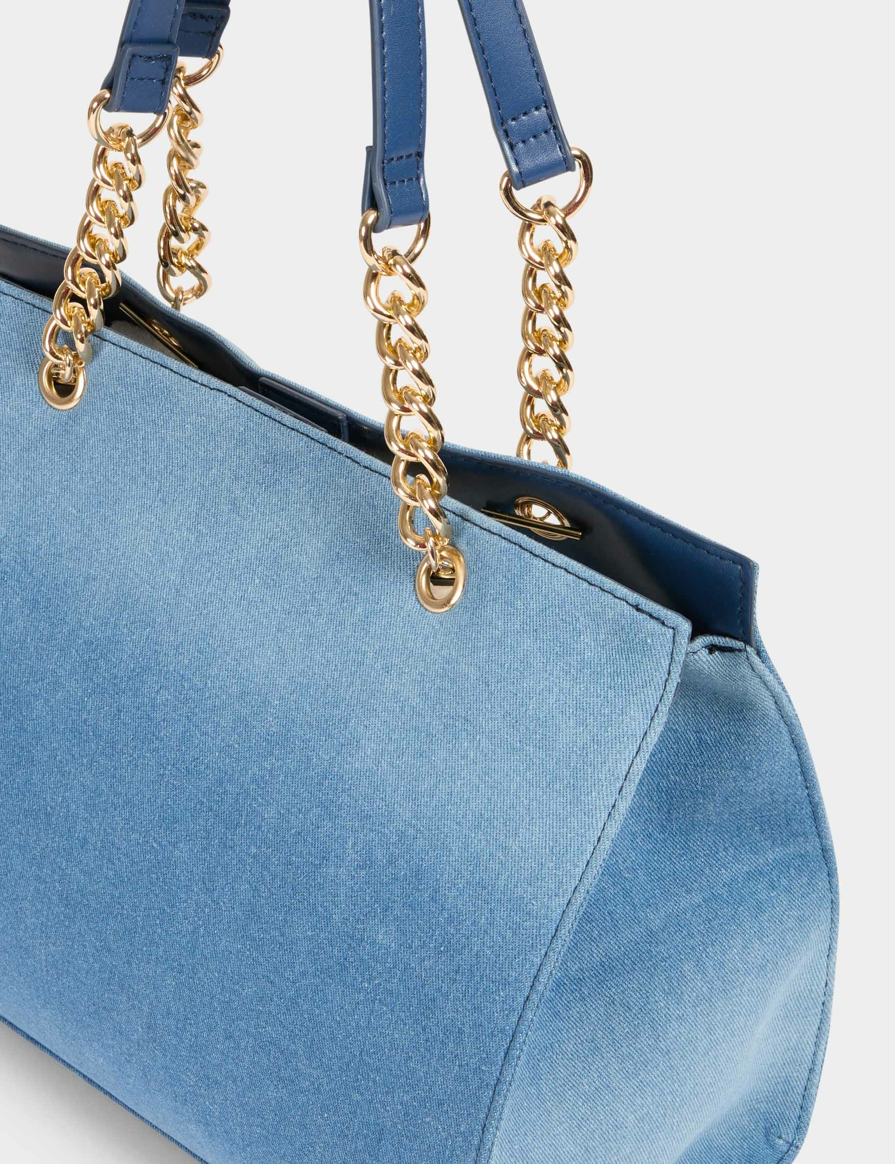 bolso de mano de vaquero denim stone mujer Bolso de mano de vaquero denim stone mujer
