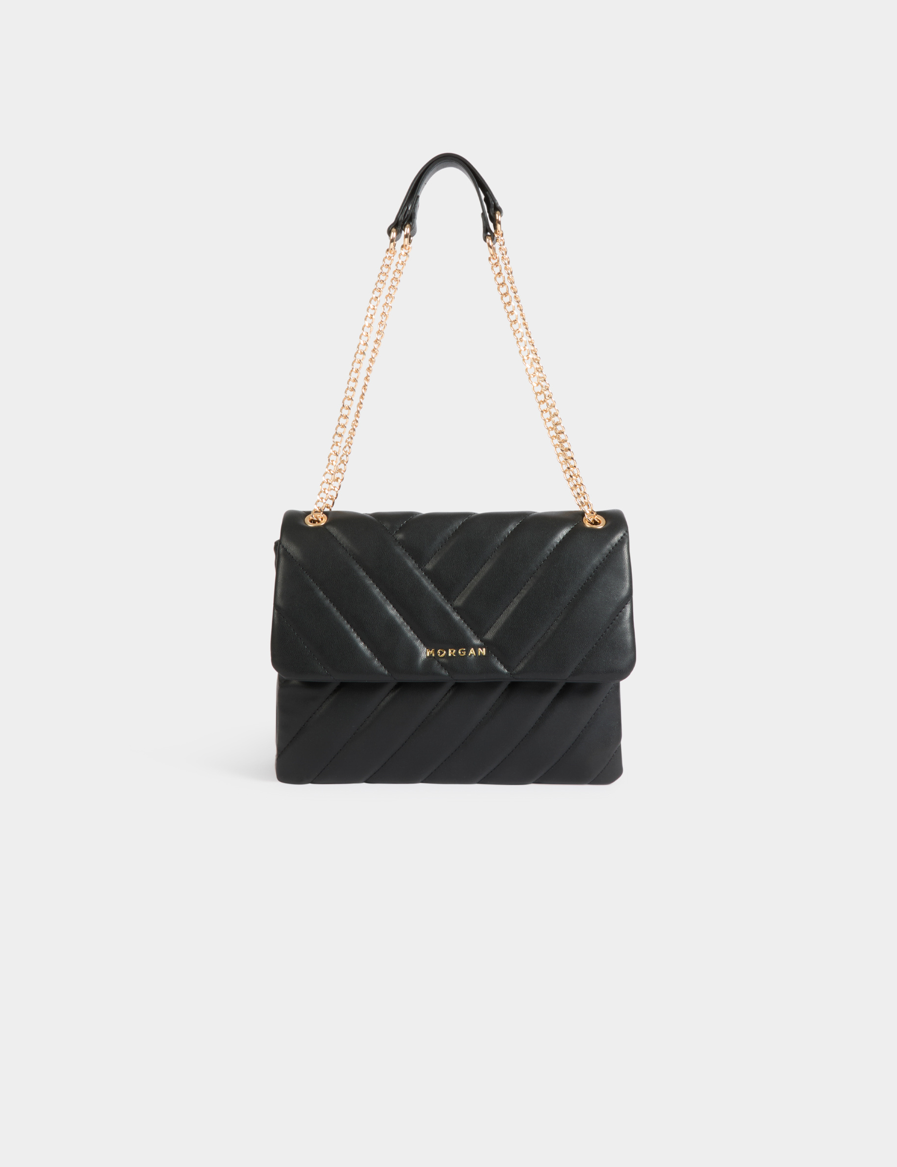 bolso acolchado negro mujer Bolso acolchado negro mujer