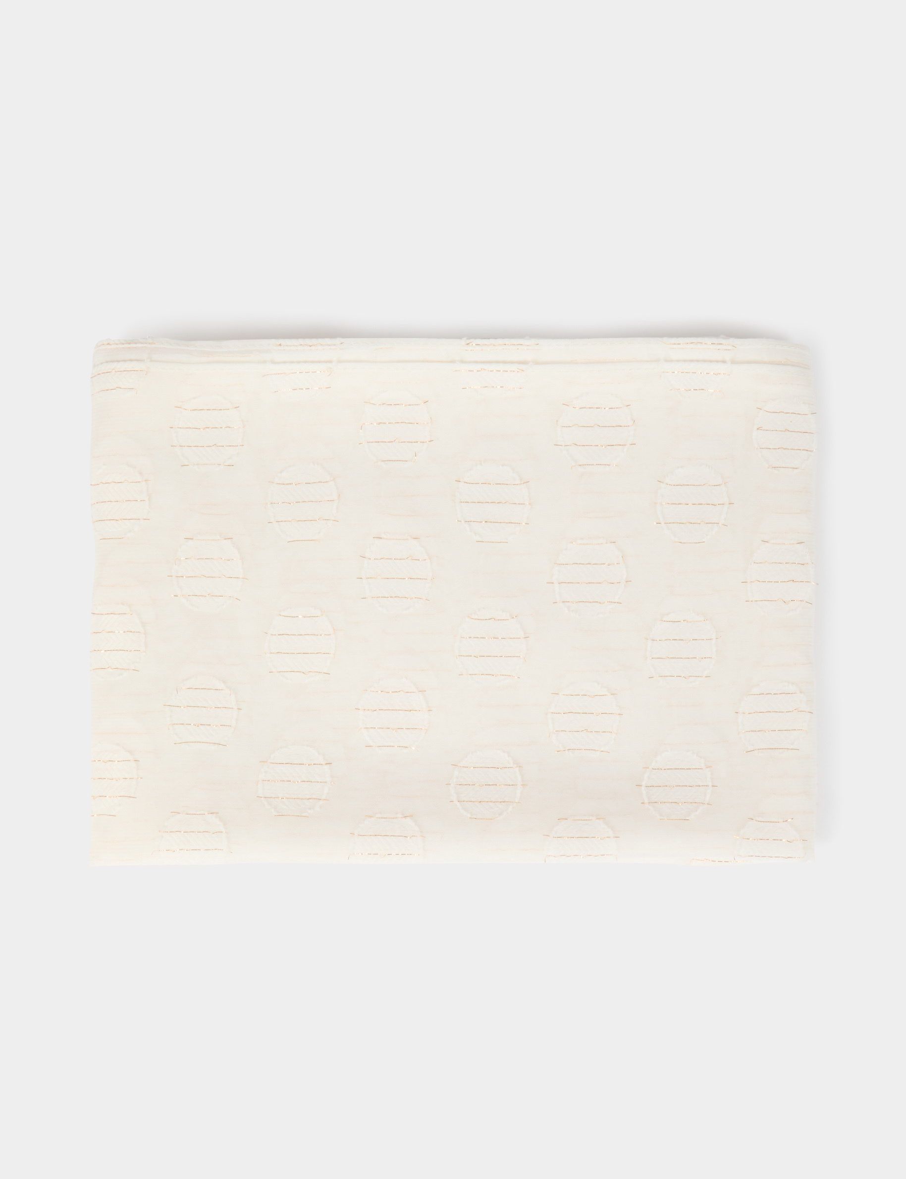 fular estampado de lunares blanco mujer Fular estampado de lunares blanco mujer
