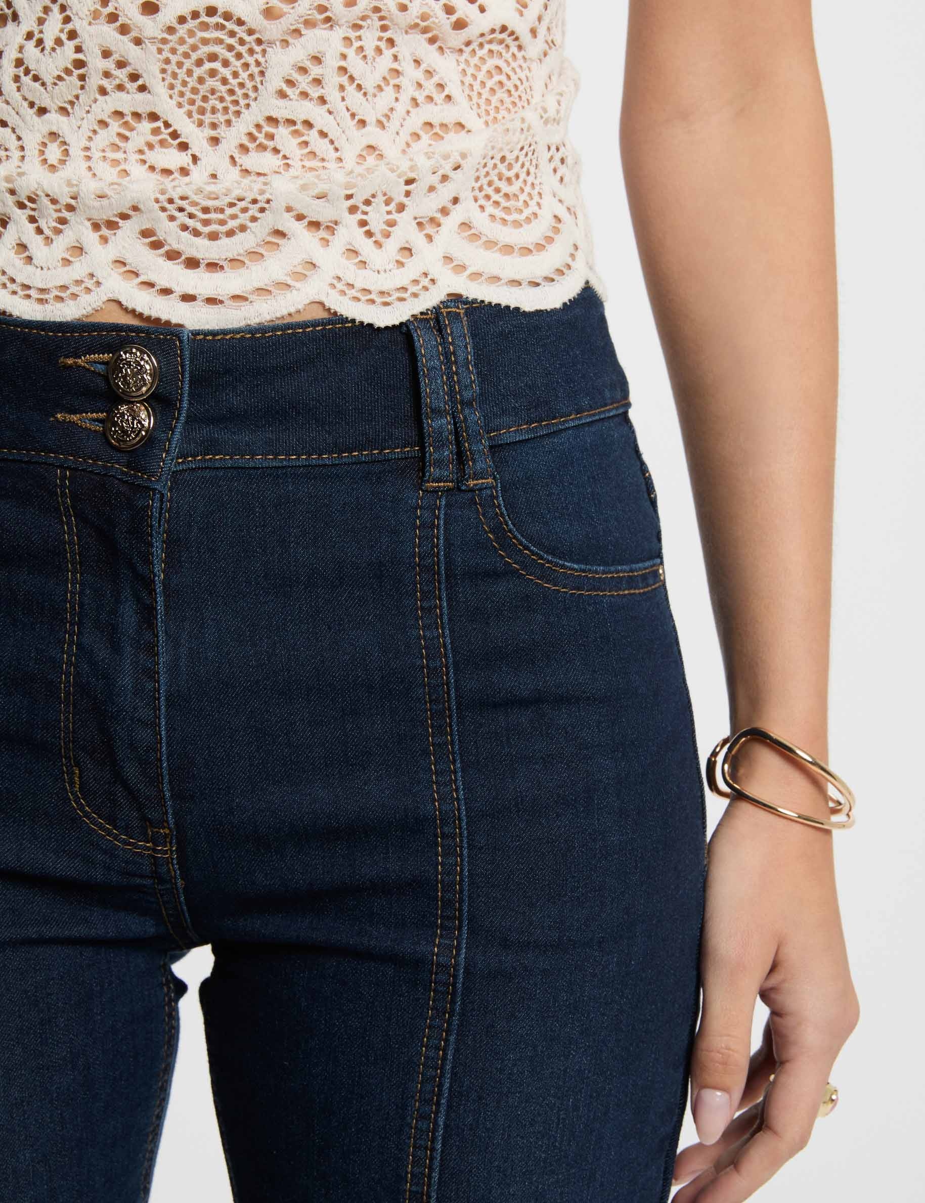 vaquero boot cut denim crudo mujer Vaquero boot-cut denim crudo mujer